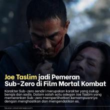 JOE TASLIM JADI PEMERAN SUB-ZERO DI FILM MORTAL KOMBAT
